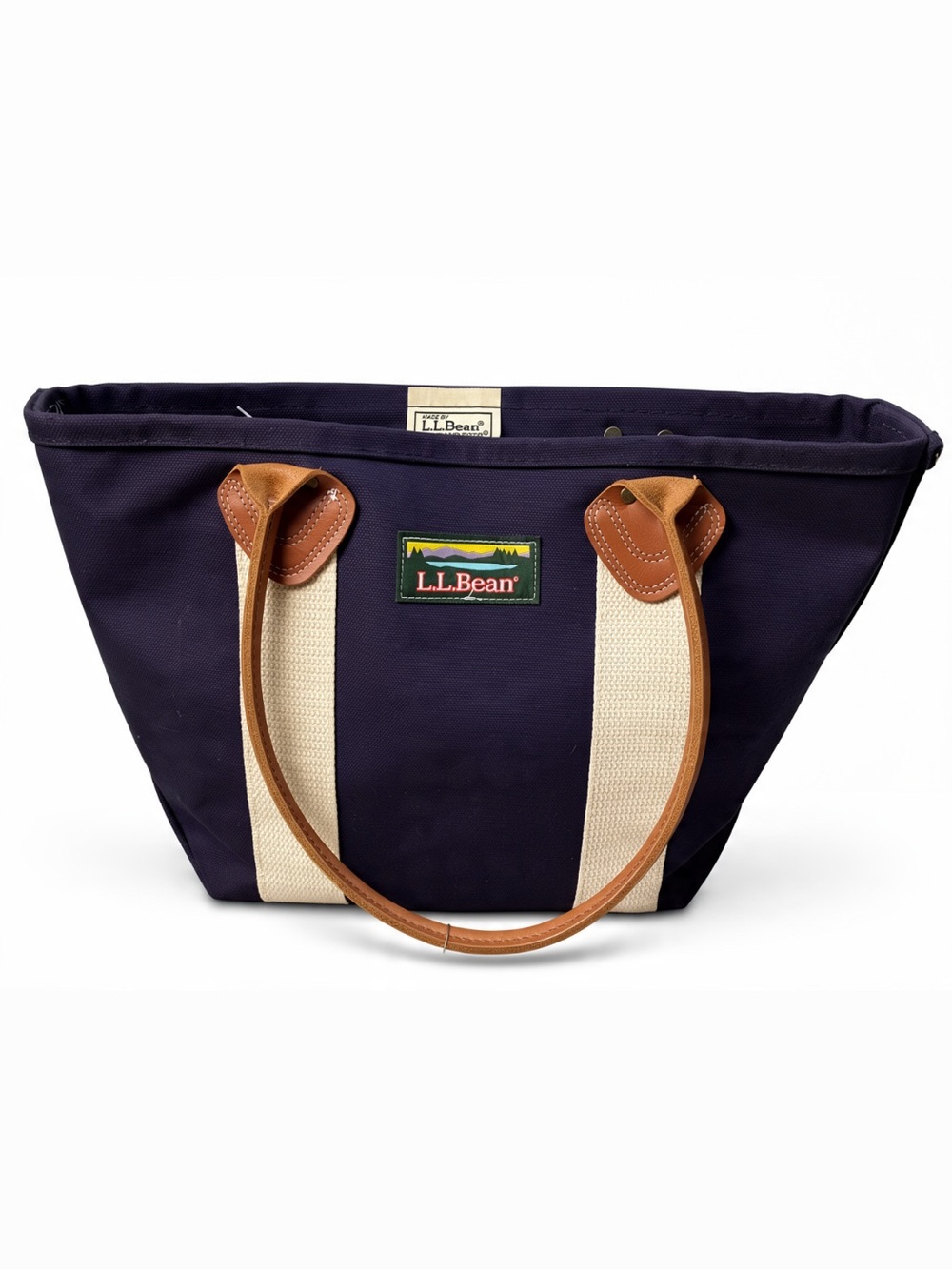 L.L.Bean Leather-Handle Katahdin Boat and Tote